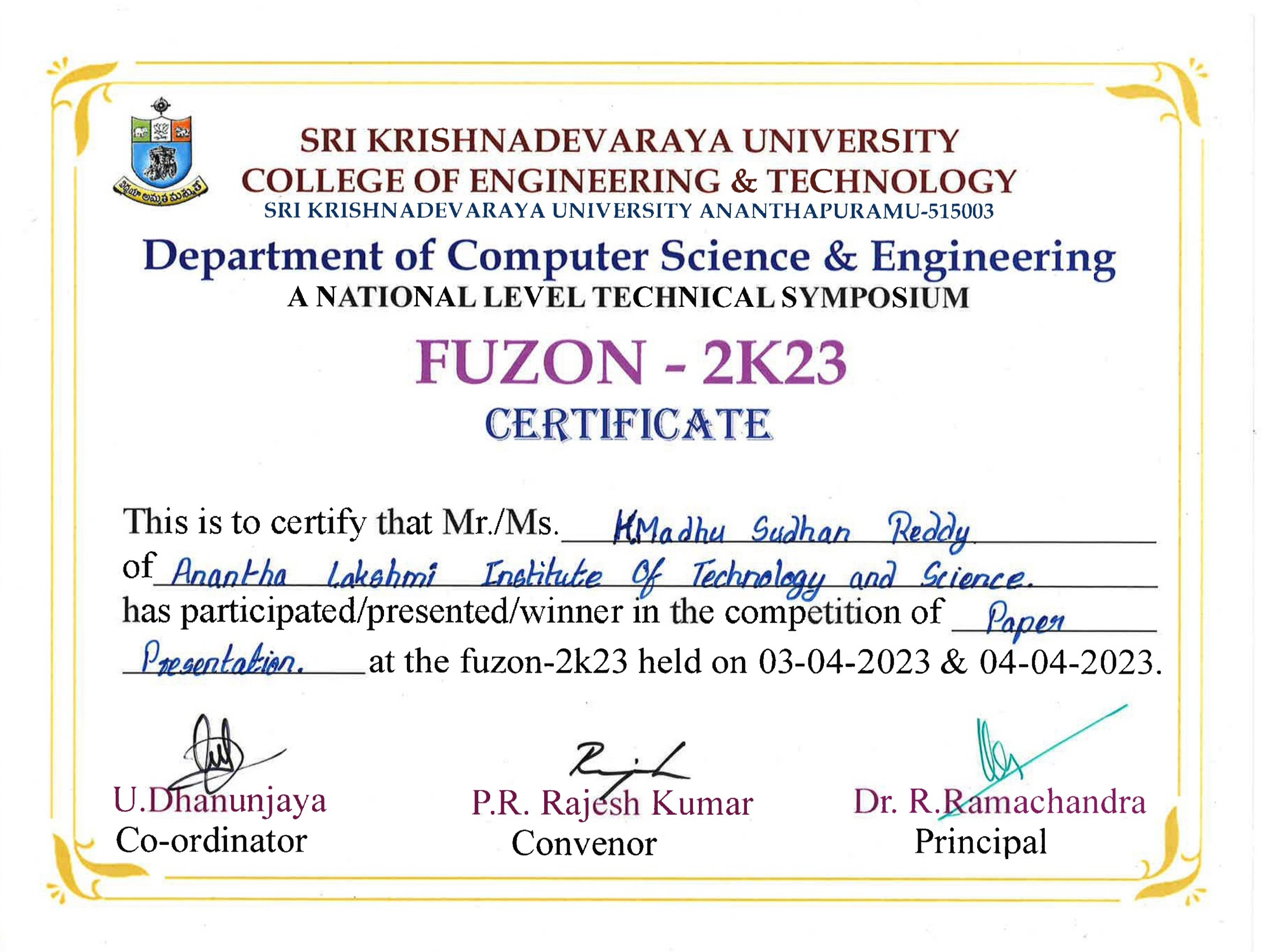 Certificate 28